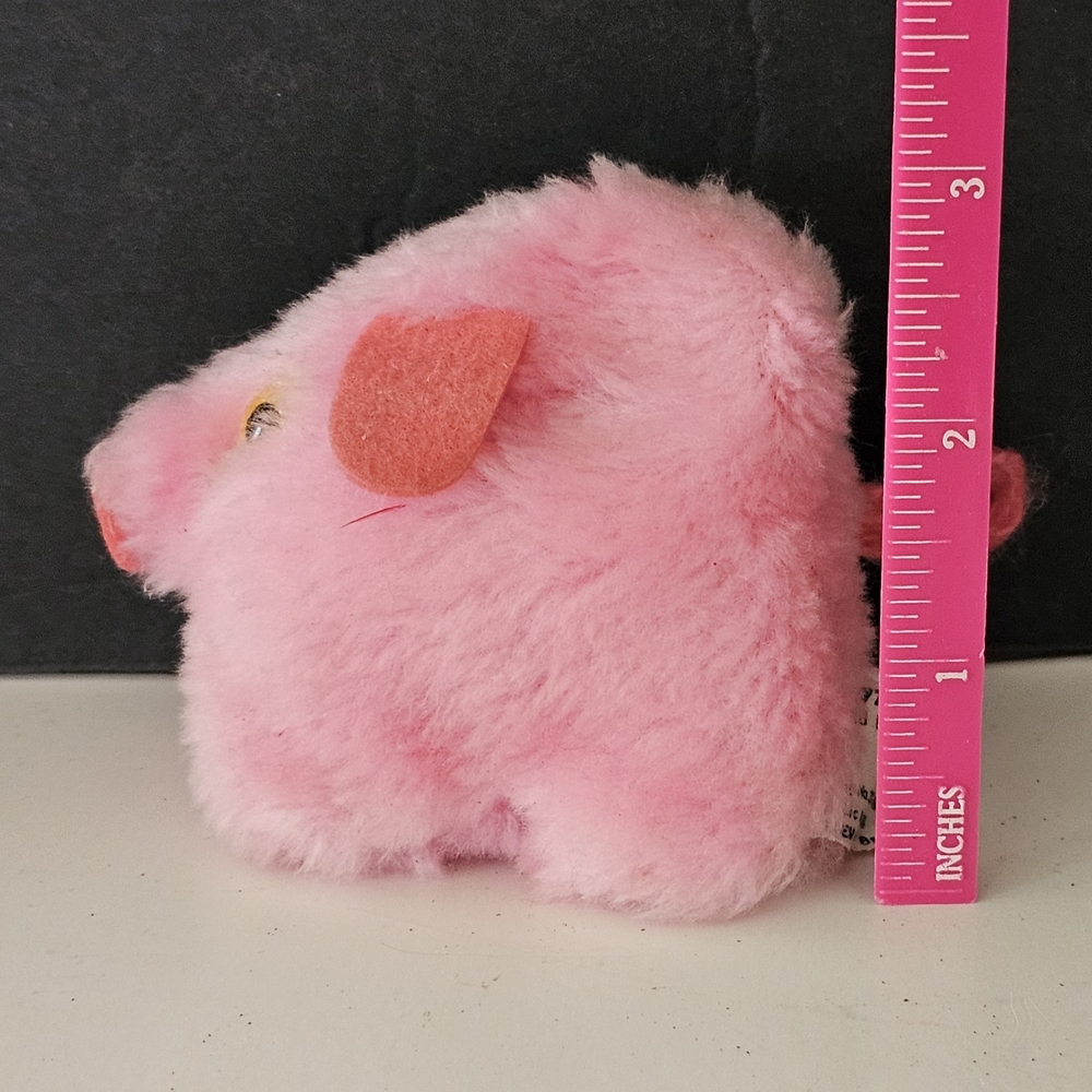 1977 Russ Plush Pink Pig Toy for Small Pets - Picture 11 of 11